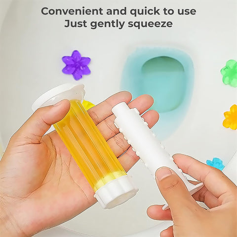 Home.Co- Flower Stamp Toilet Gel