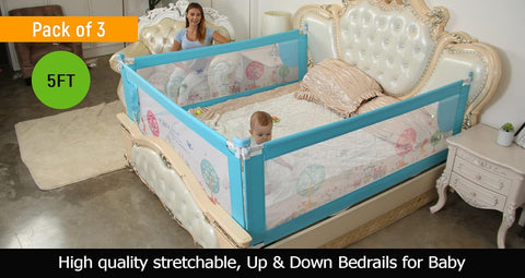 Home.Co- Chlid Bed Safety Barrier (5.9 ft)