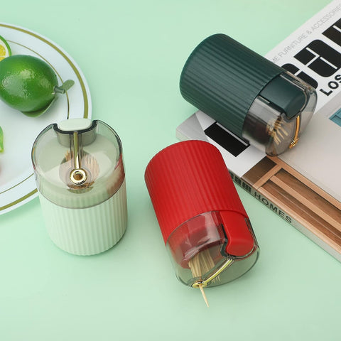 Home.Co- Button Press Toothpick Box