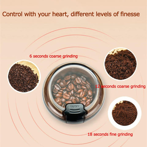 Home.Co- Stainless Steel Electric Grinder