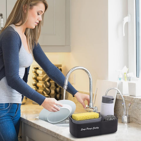 Home.Co - Soap Pump and Sink Caddy