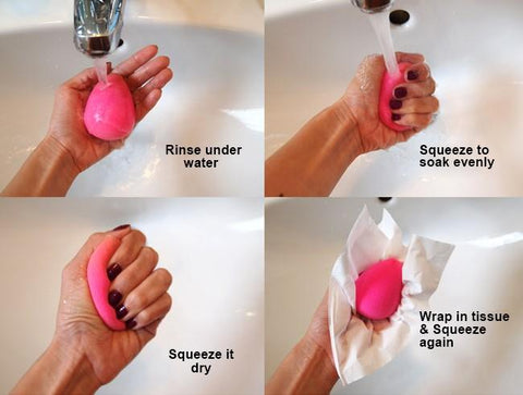 MUICIN - Pink Sponge Makeup Blender - Smooth, Seamless Coverage