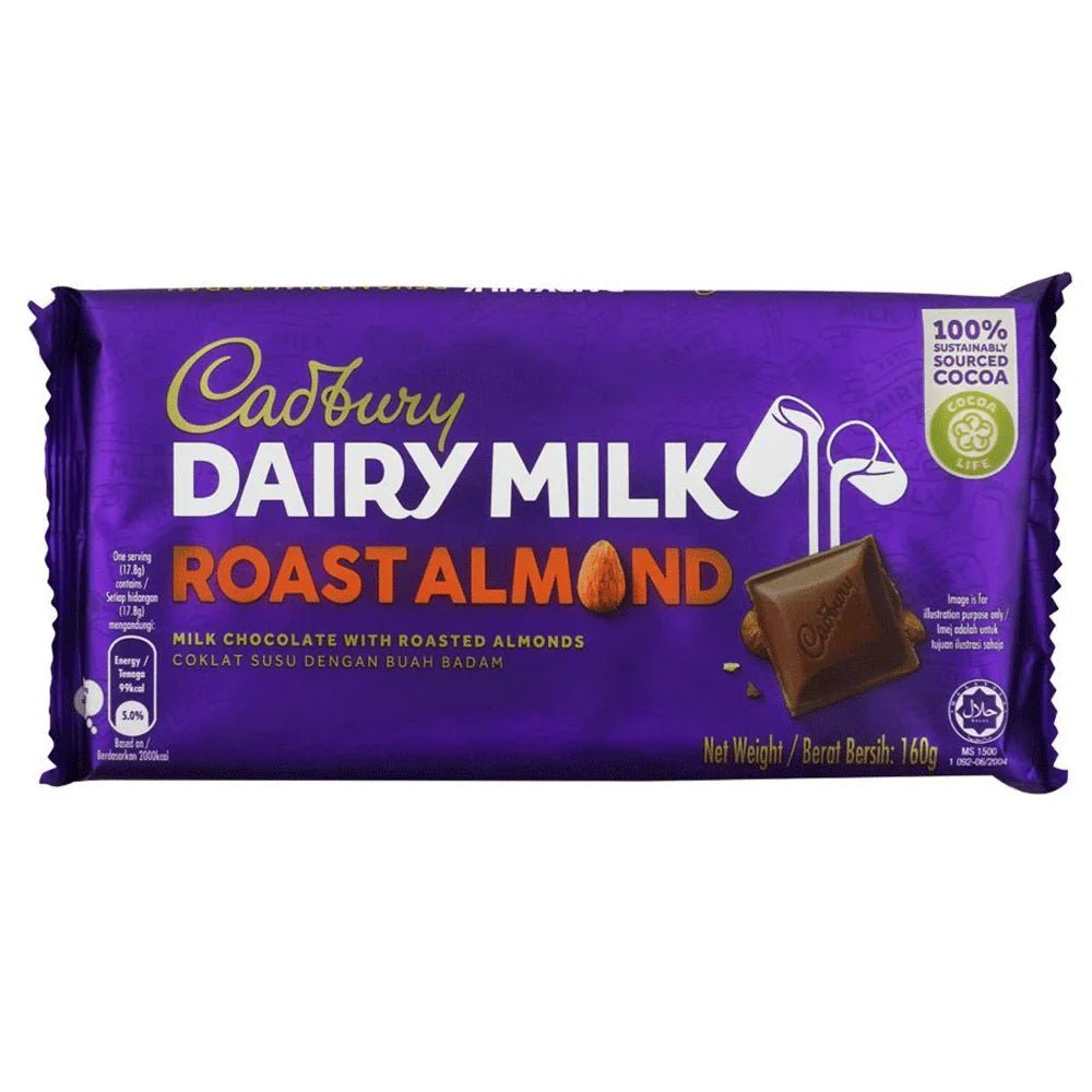 CADBURY DAIRY MILK ROAST ALMOND 100G - Spireclick