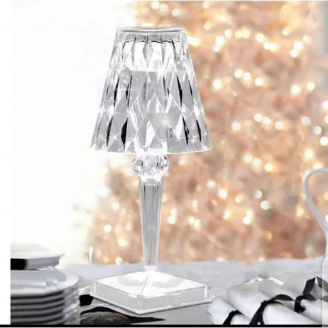Home.Co- Crystal Projector Atmosphere Led Table Lamp