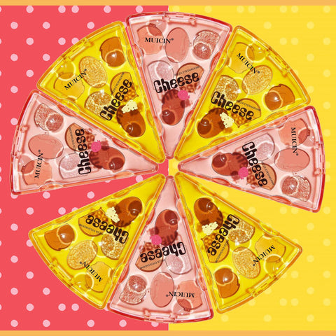 MUICIN - Cheese Pizza Eyeshadow Palette - Savor Every Shade