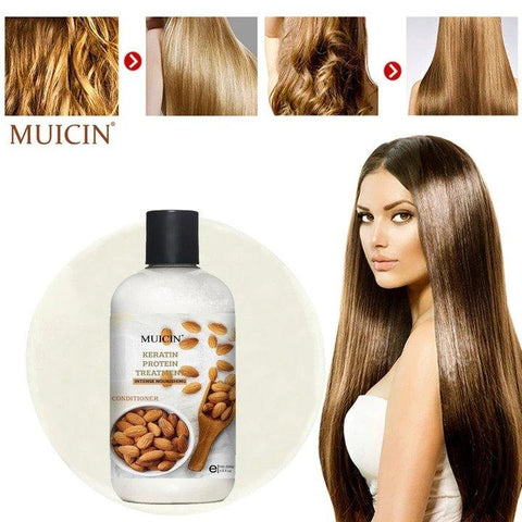 MUICIN - Almond & Keratin Protein Hair Conditioner - Deep Repair & Strength