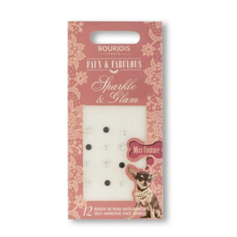 Bourjois- Sparkle & Glam Face Jewels 12 Sels-Adhesive Jewels Carded