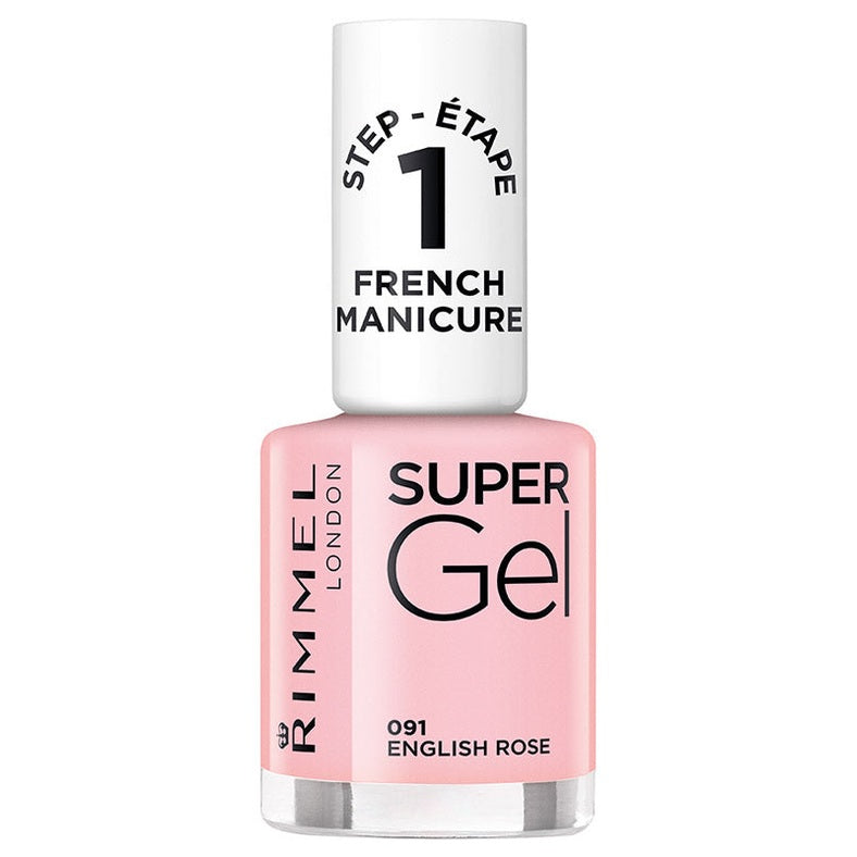 Rimmel - Super Gel Nail Polish 091-English Rose