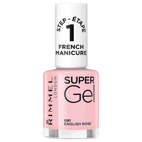 Rimmel - Super Gel Nail Polish 091-English Rose