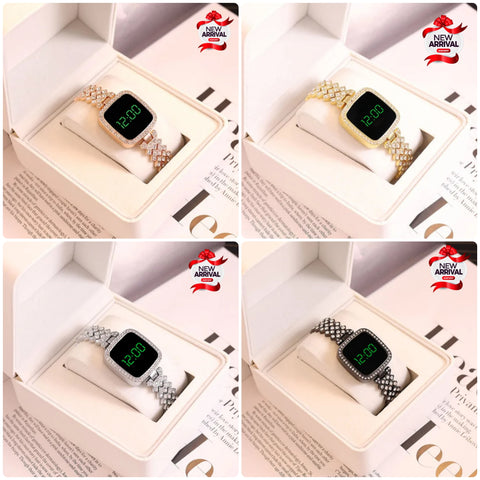 LADIES LED JEWELLERY WATCH