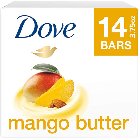 Dove Beauty Bar Moisturizes Dry Skin with Mango Butter