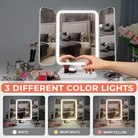 Home.co-Tri Makeup Mirror