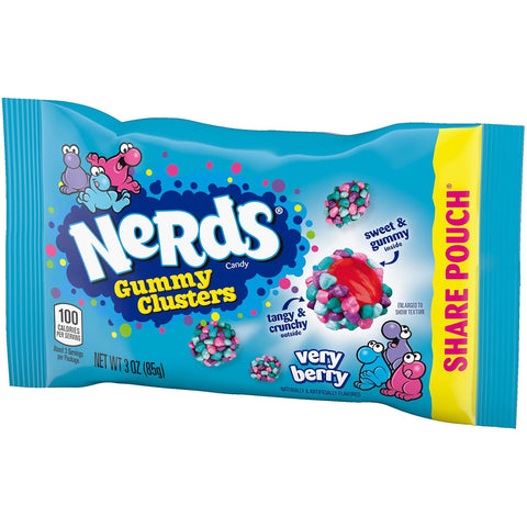 Nerds Gummy Clusters Very Berry 3 oz Bags
