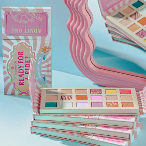 Essence - READY FOR A RIDE? Eyeshadow Palette, No. 01, Multicoloured, 18 Colours