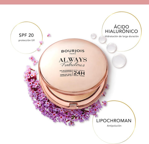 BJS always fabulous powder foundation 115-Golden Ivory