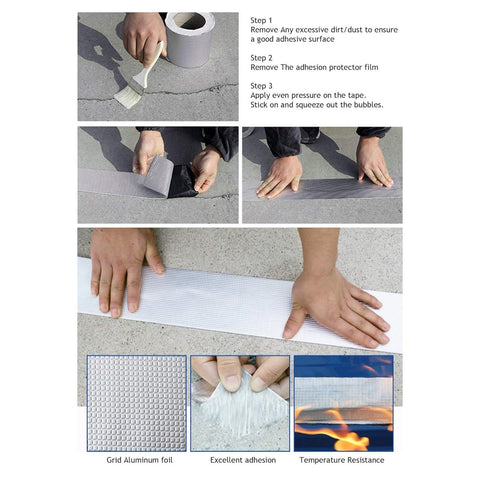 Home.Co - Butyl Foil Tape 2"×1.5Meter