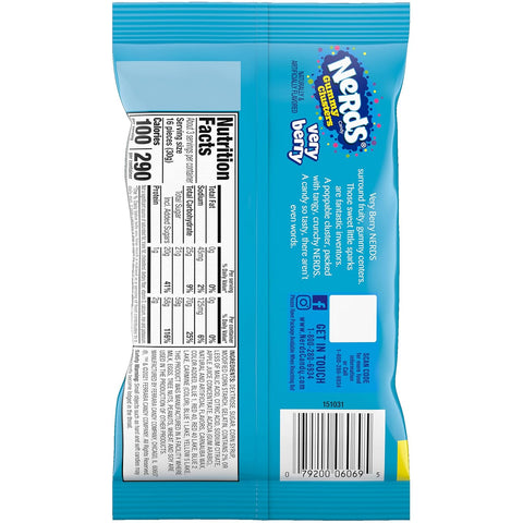 Nerds Gummy Clusters Very Berry 3 oz Bags