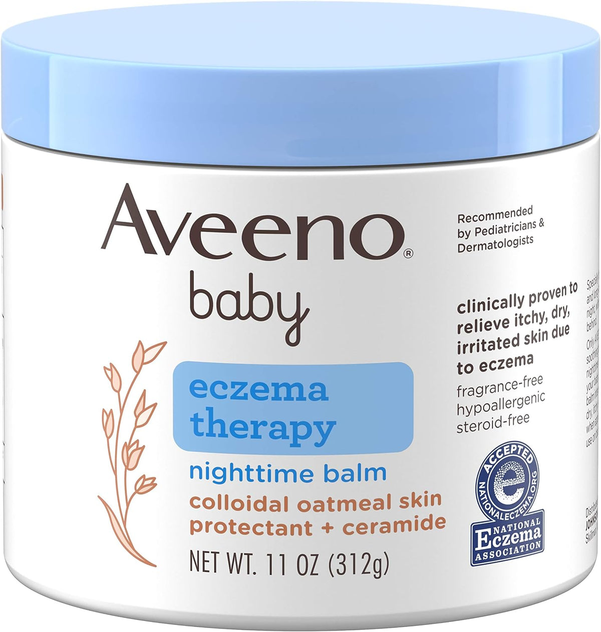 Aveeno Baby Eczema Therapy Night Time Balm 312g