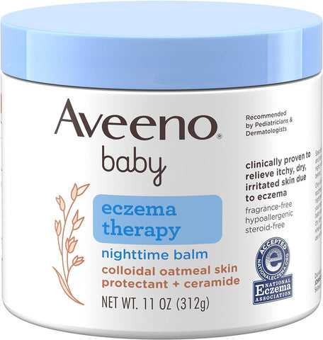 Aveeno Baby Eczema Therapy Night Time Balm 312g
