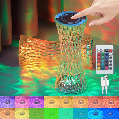 Home.Co- Diamond Table Lamp