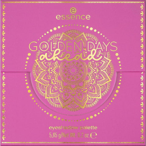 Essence Gold Day Ahead Eyeshadow Palette #01 Multicoloured 9 Colours