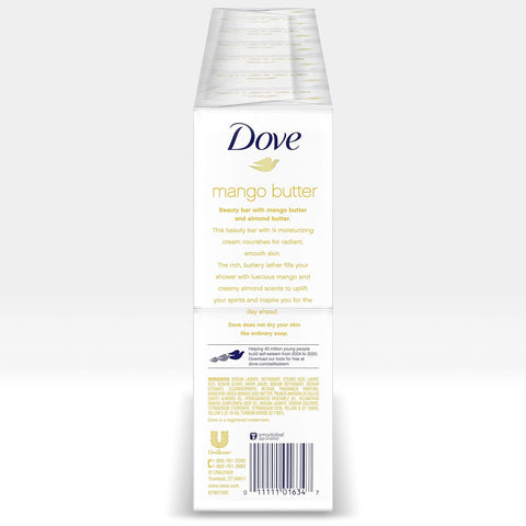 Dove Beauty Bar Moisturizes Dry Skin with Mango Butter