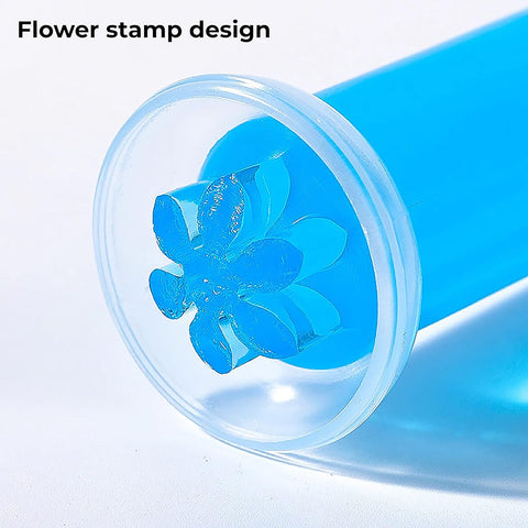 Home.Co- Flower Stamp Toilet Gel