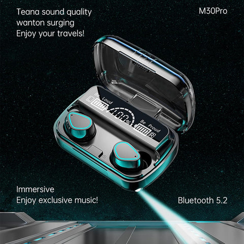 Home.Co - M30 Pro TWS Bluetooth 5.2 Earbuds