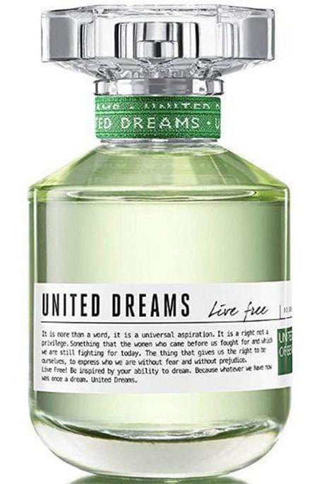 Benetton Live Free Edt 80 Ml New