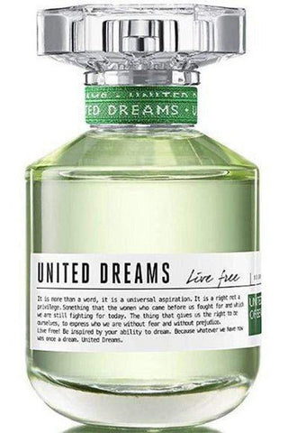 Benetton Live Free Edt 80 Ml New