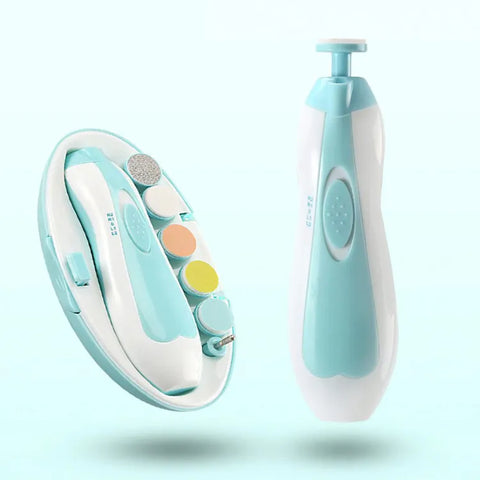 Home.Co- 6 In 1 Ergonomic Design Electric Nail Clipper (Blue)