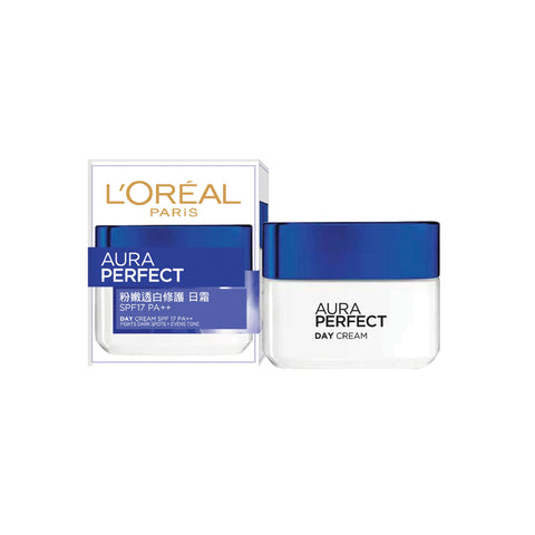 LOreal Paris Aura Perfect Day Cream SPF 17 50 ml - For Brighter Skin