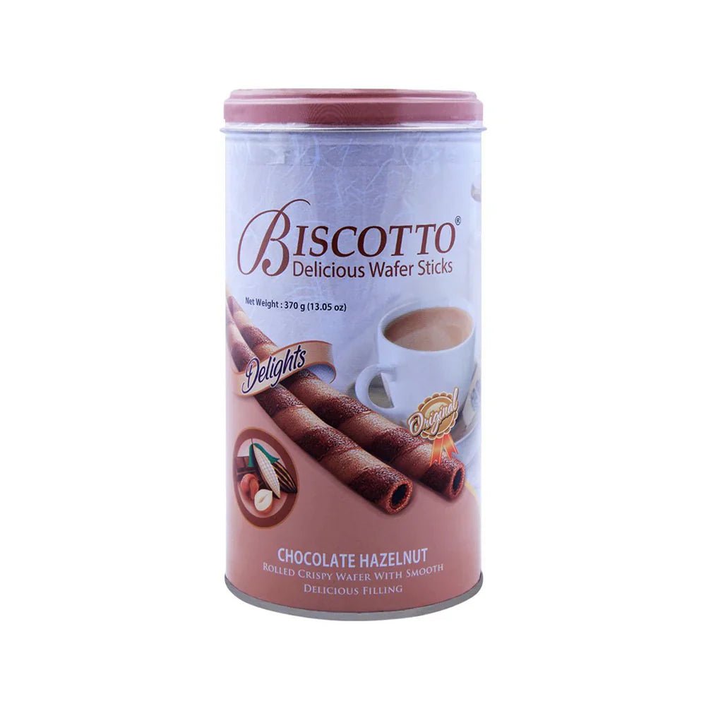 Biscotto Chocolate Hazelnut Wafer Sticks 370g - Spireclick