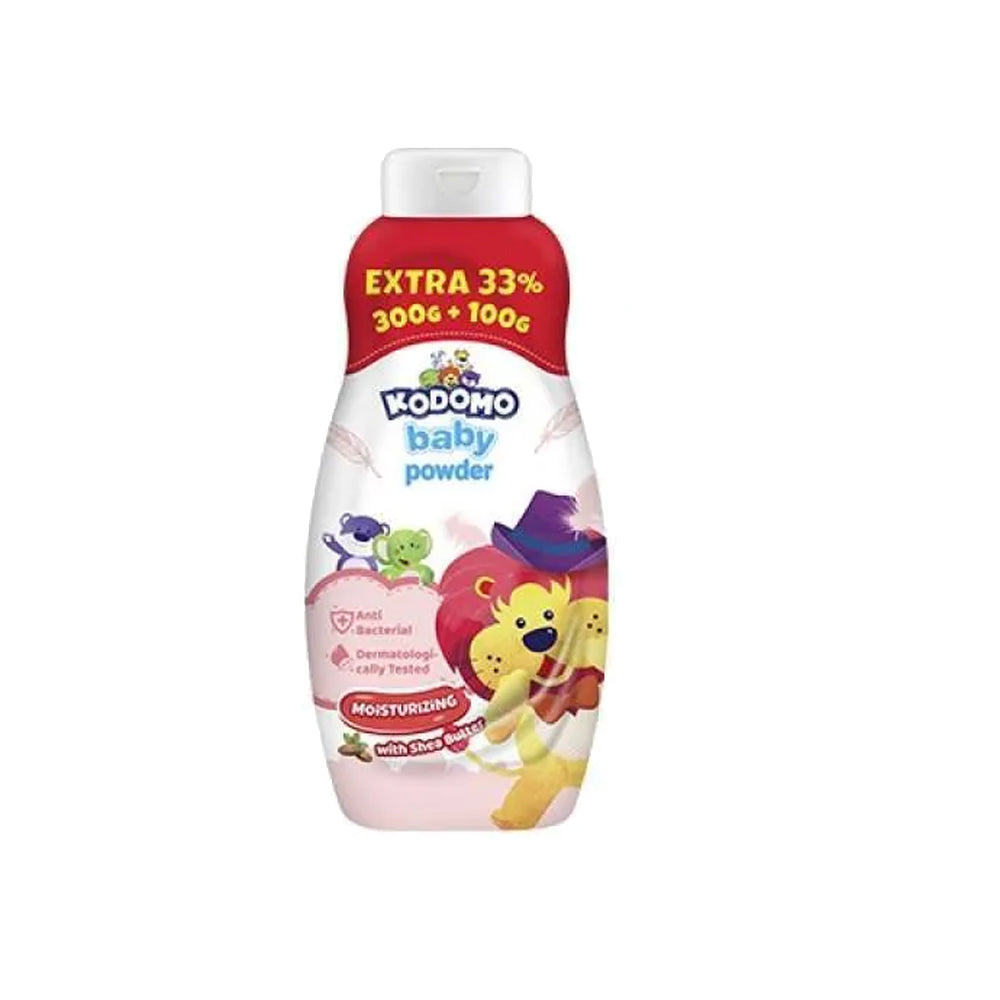 Kodomo Baby Powder Moisturizing With Shea Butter 400g