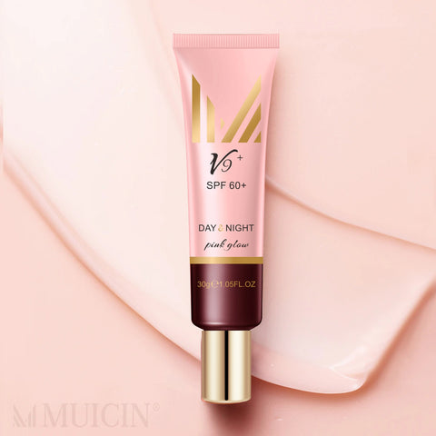 MUICIN - V9 Pink Glow Day & Night Cc Primer Cream - Your Perfect Base