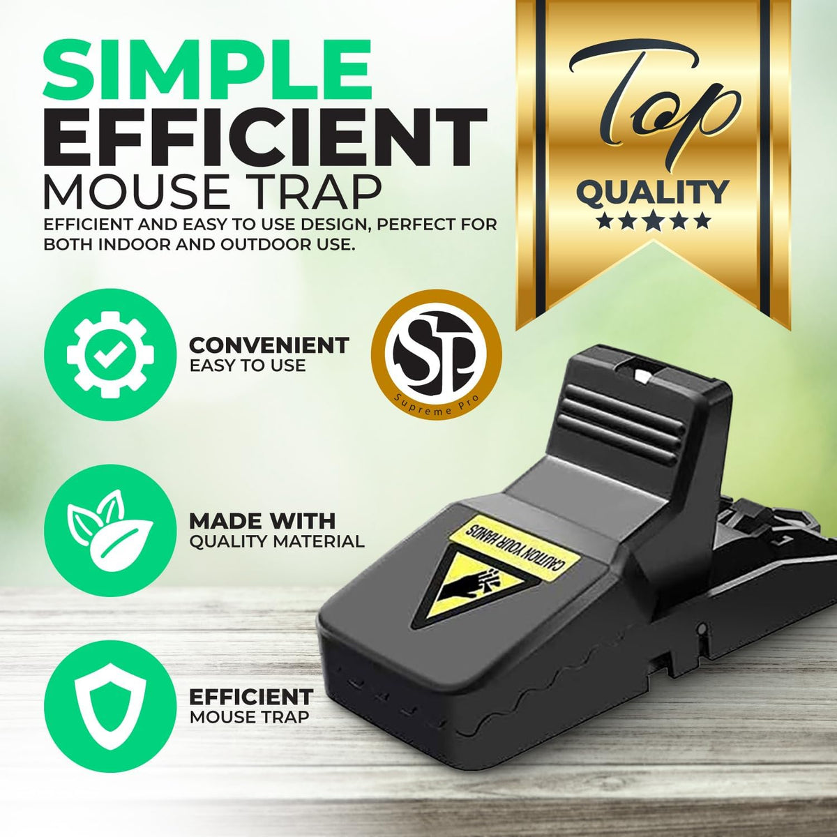 Mouse Traps for Home – Quick & Effective Snap Traps for Mice