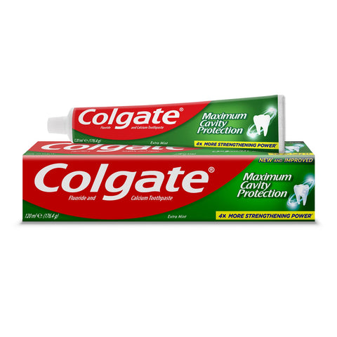 Colgate Maximum Cavity Protection Extra Mint Great Regular Flavour Toothpaste 120ml