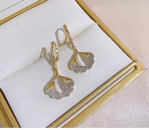 Good Quality Beautiful EarringsGold with Silver