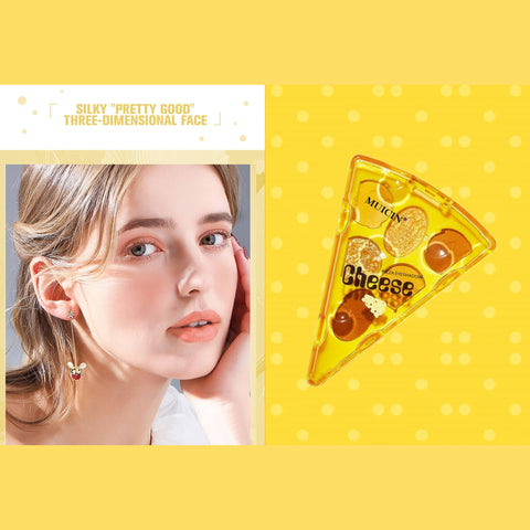 MUICIN - Cheese Pizza Eyeshadow Palette - Savor Every Shade