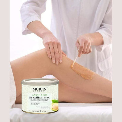 MUICIN - Avocado Enriched Brazilian Wax - Luxurious, Nourishing Hair Removal