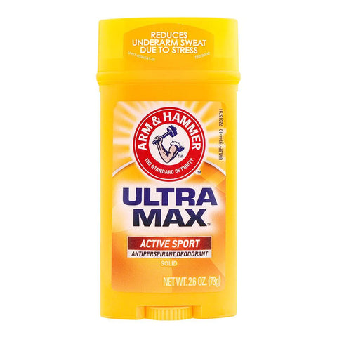 ARM & HAMMER DEODORANT STICK A/P ULTRA MAX ACTIVE SPORT 73G