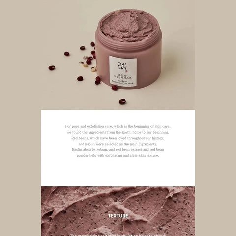 Beauty Of Joseon - Red Bean Refreshing Pore Mask 140Ml