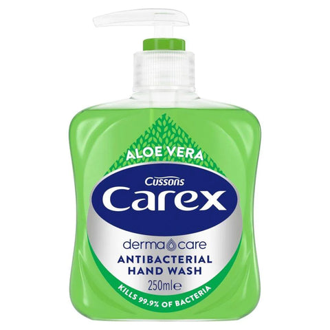 CAREX HAND WASH WORKS IN SECONDS ALOE VERA 250ML