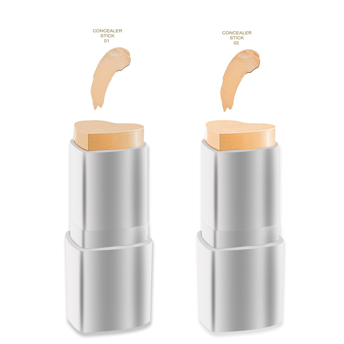 MUICIN - Precision Match Heart Concealer Stick - Hide & Heal