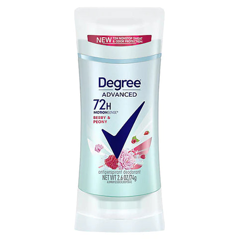 DEGREE DEODORANT STICK BERRY & PEONY 2.6OZ