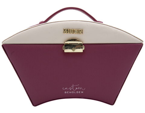 MUICIN - Dual-Tone Luxury Cosmetics & Jewelry Organizer - Elegance In Organization