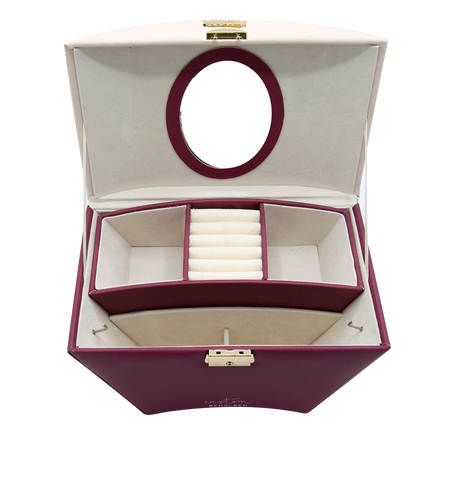 MUICIN - Dual-Tone Luxury Cosmetics & Jewelry Organizer - Elegance In Organization