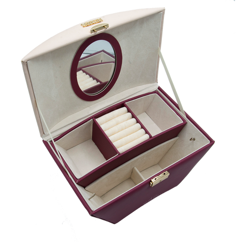 MUICIN - Dual-Tone Luxury Cosmetics & Jewelry Organizer - Elegance In Organization
