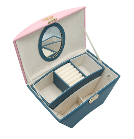 MUICIN - Dual-Tone Luxury Cosmetics & Jewelry Organizer - Elegance In Organization