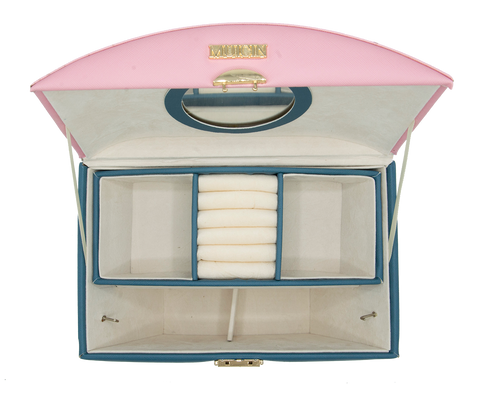 MUICIN - Dual-Tone Luxury Cosmetics & Jewelry Organizer - Elegance In Organization